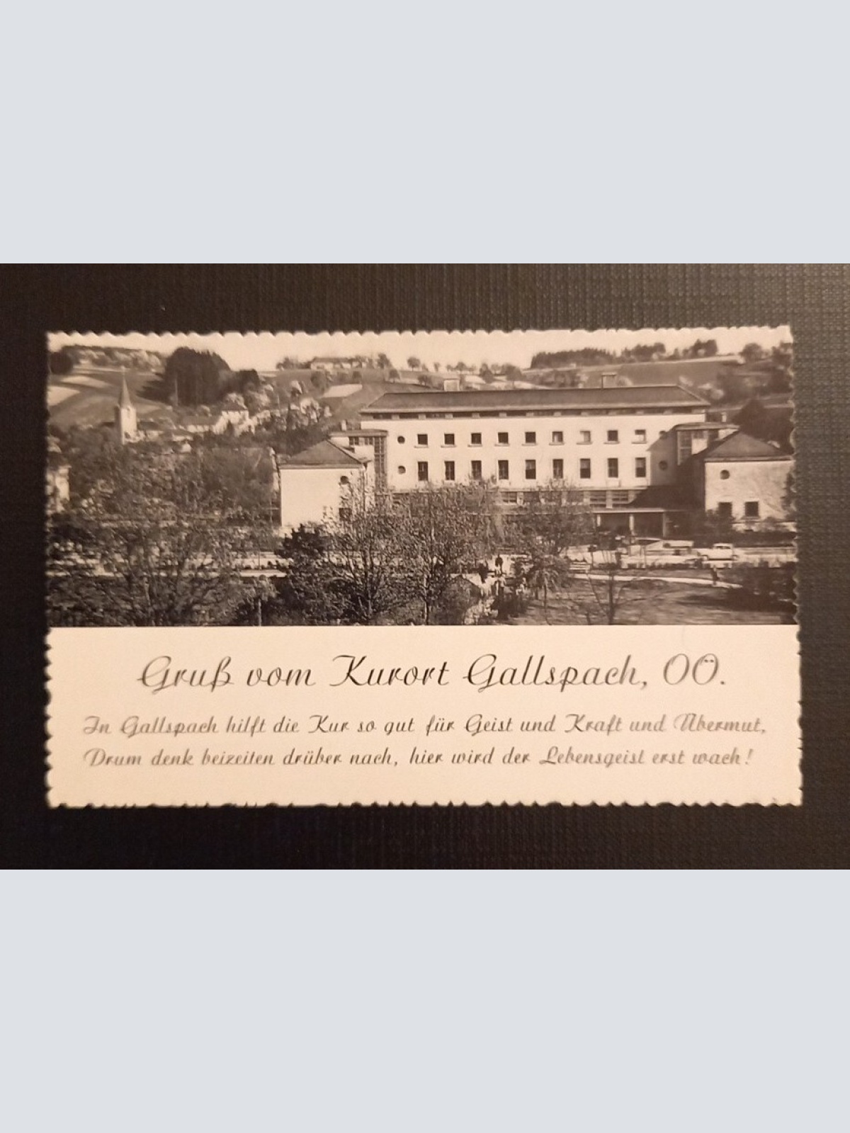 Kurort Gallspach Österreich 600000A gr D