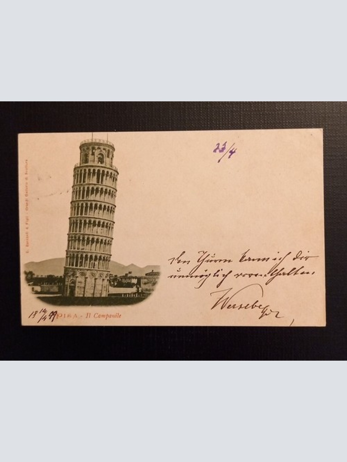 Pisa Il Campanile 800031 Ga E