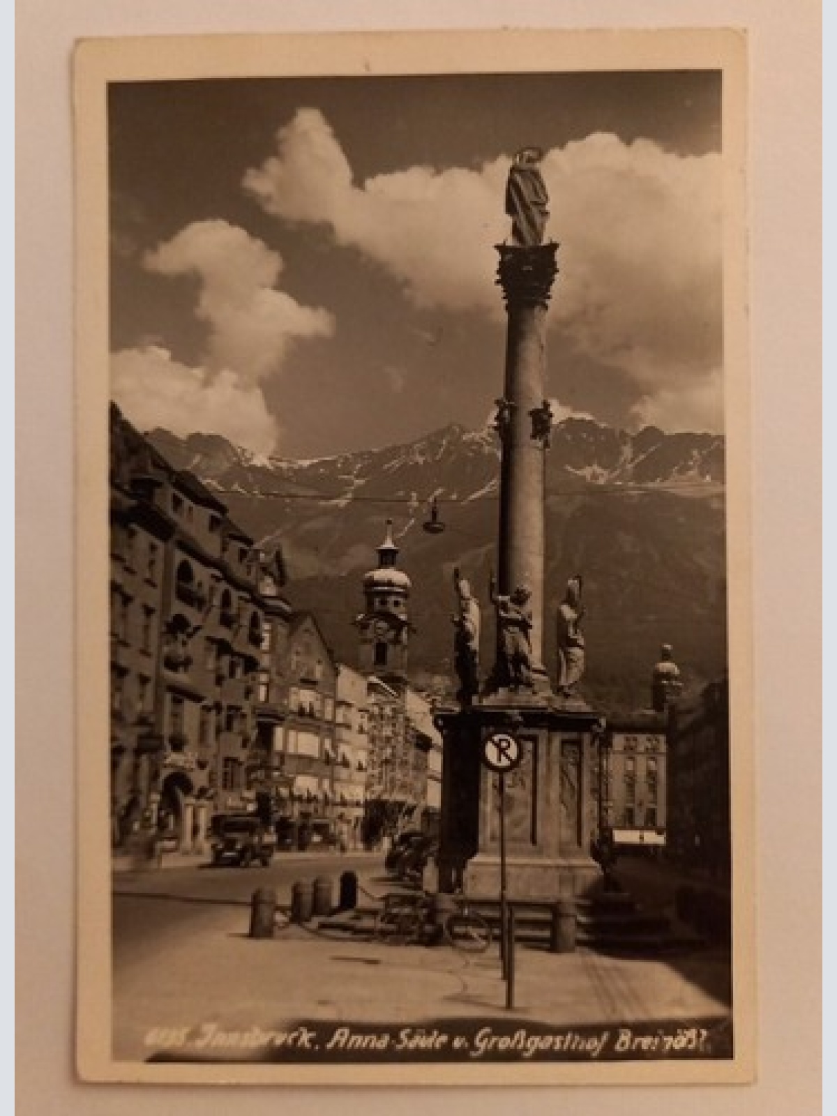 Innsbruck Anna Säule Österreich 600016A gr D
