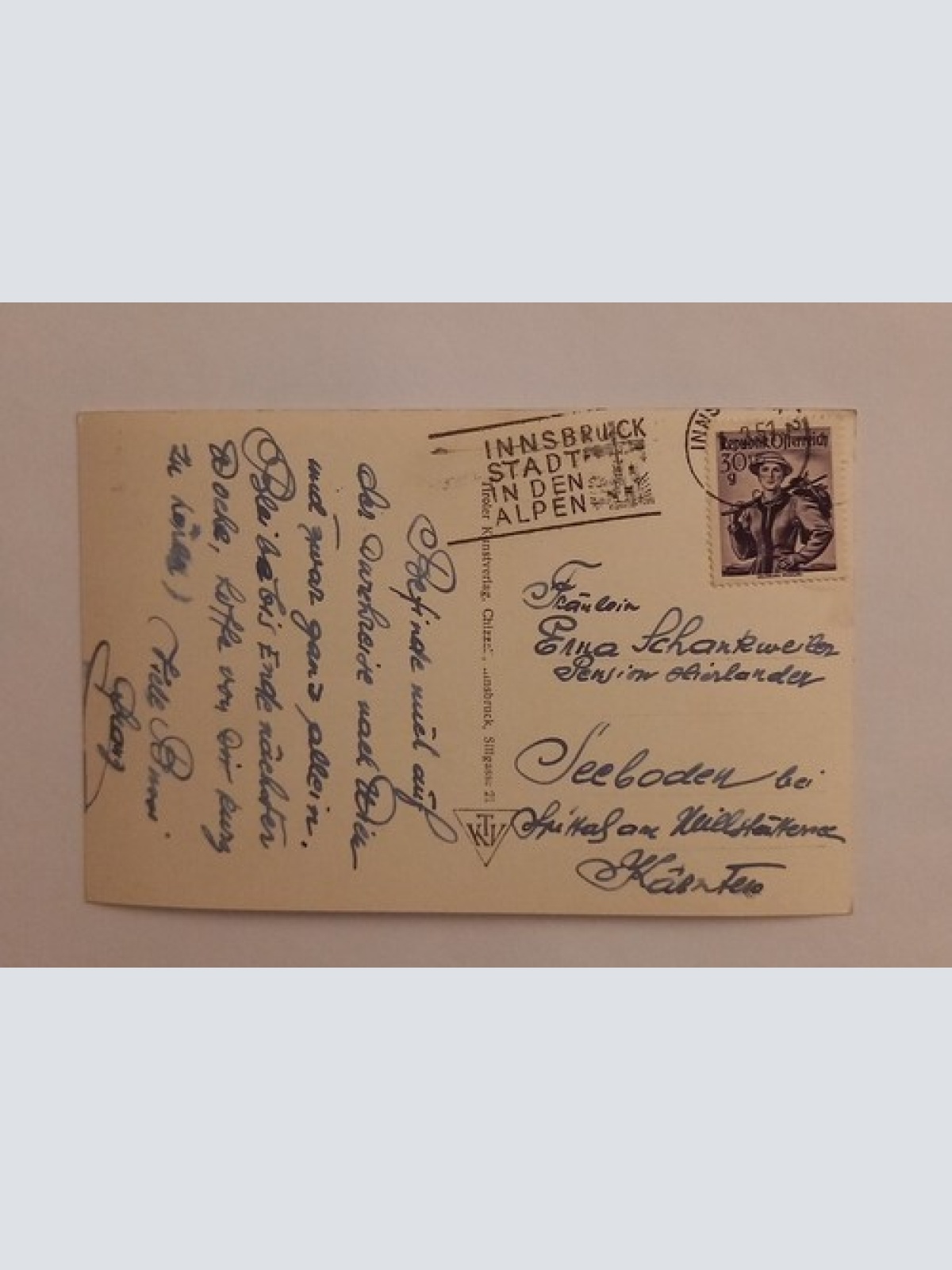 Innsbruck  Berg Isel Österreich 600014A gr D