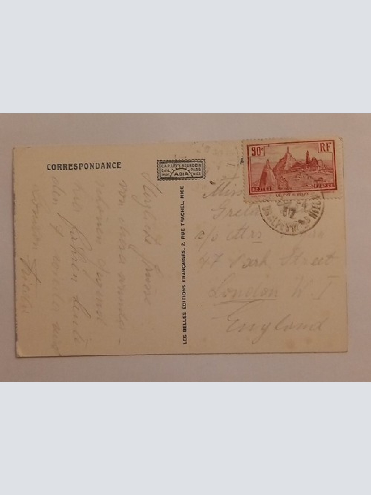 Menton Frankreich 600069A gr D