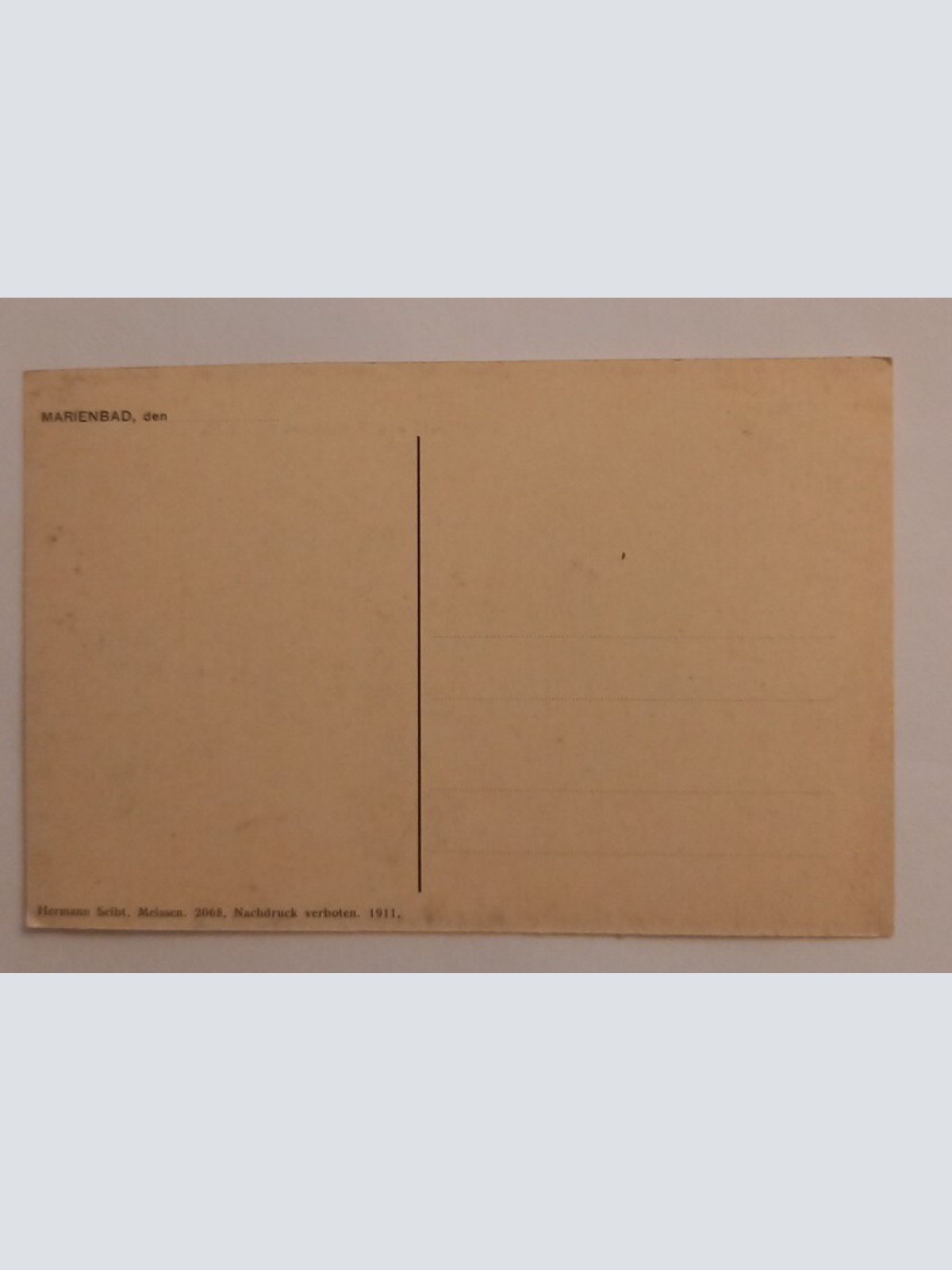 Marienbad Österreich 600058A gr D