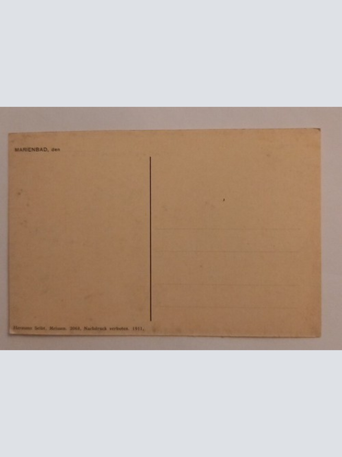 Marienbad Österreich 600058A gr D