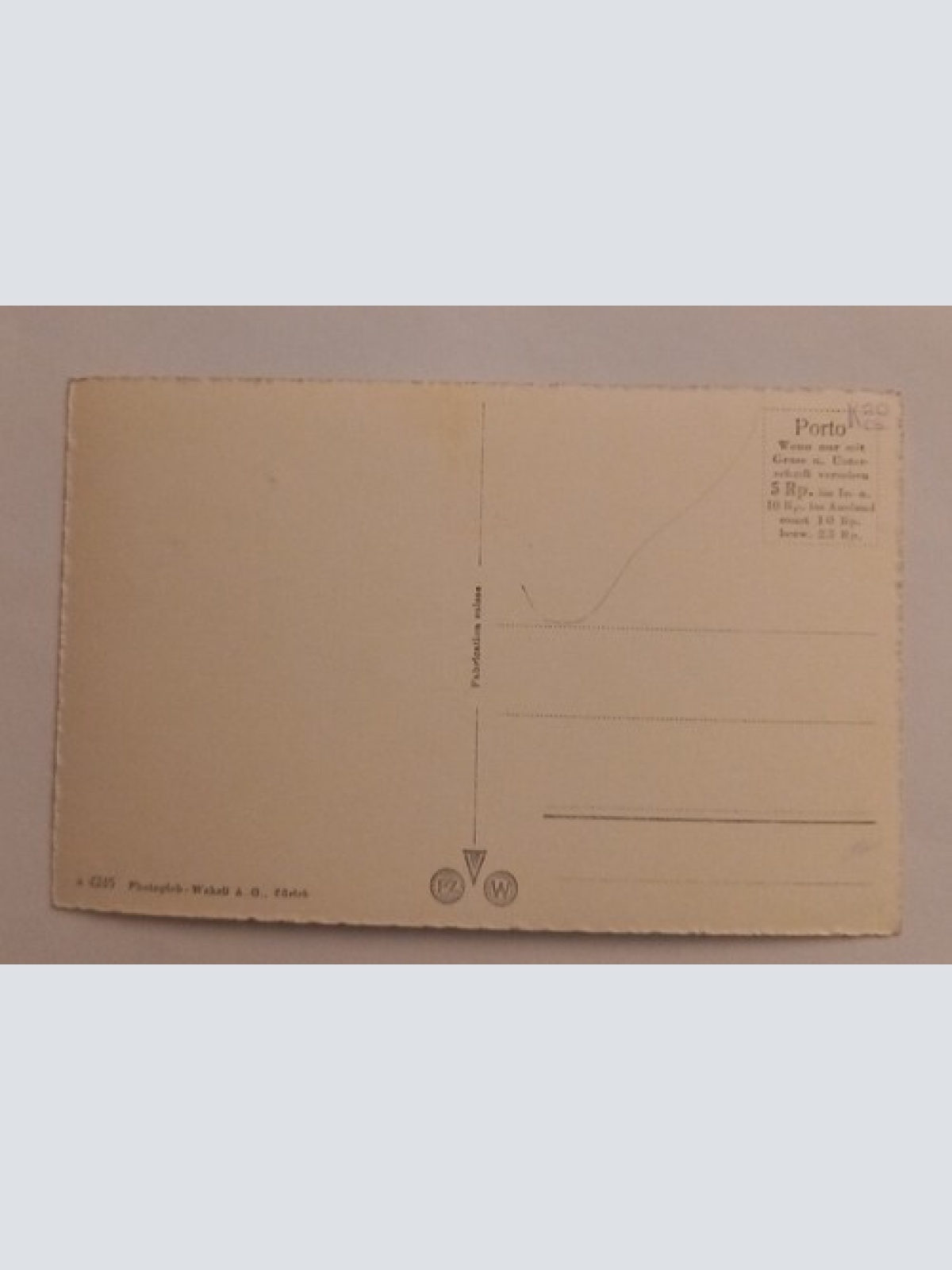 Zürich Schweiz 600052A gr D