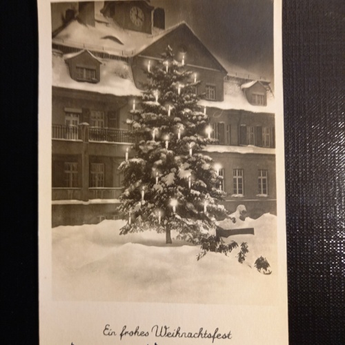 Glückwunschkarte Frohes Weihnachtsfest 410532 gr D