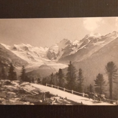 Bergpanorama Mit Schnee 650268 G