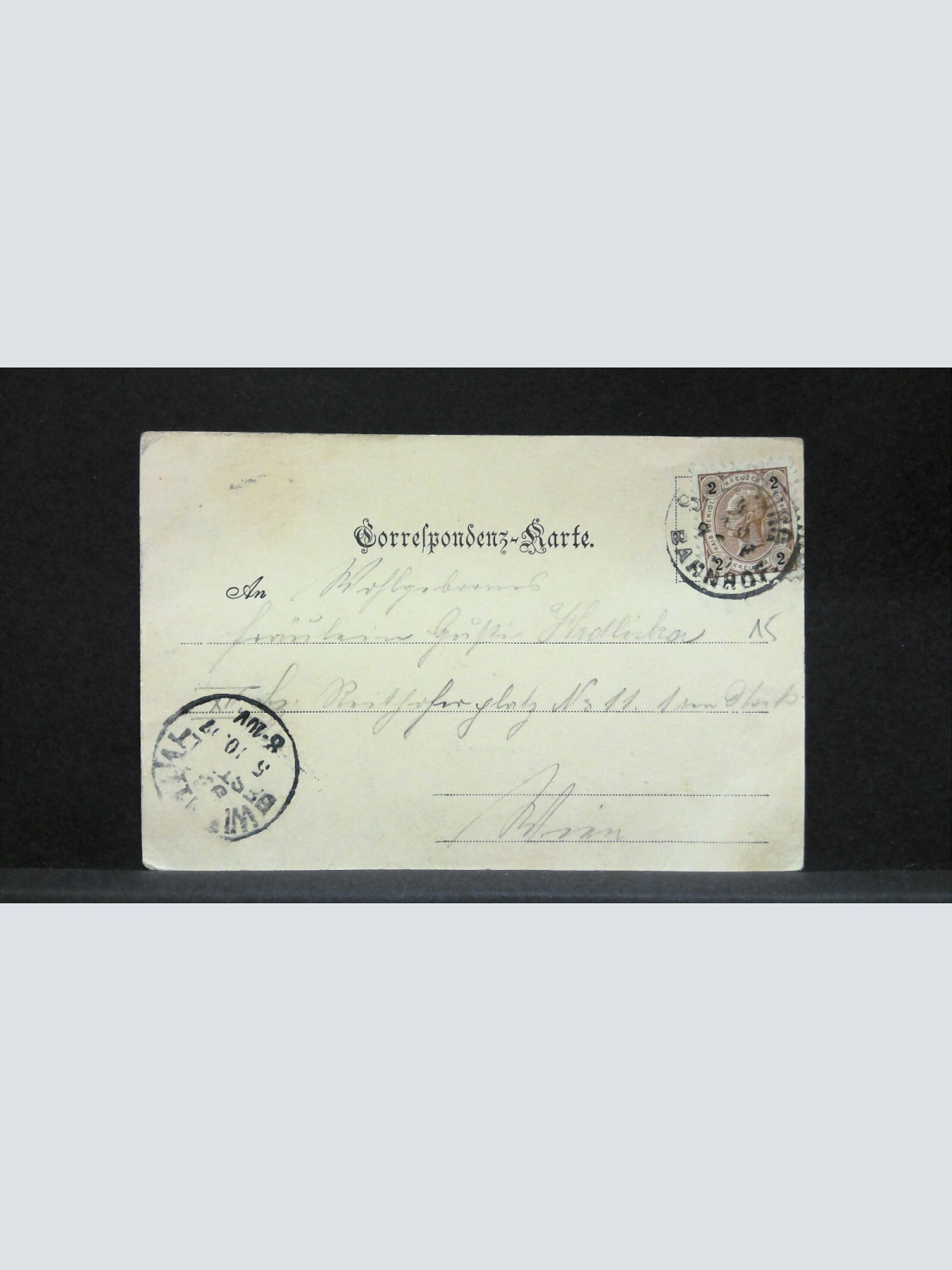 Gruss aus Salzburg rechtes Salzachufer Kapuzinerberg JW5841