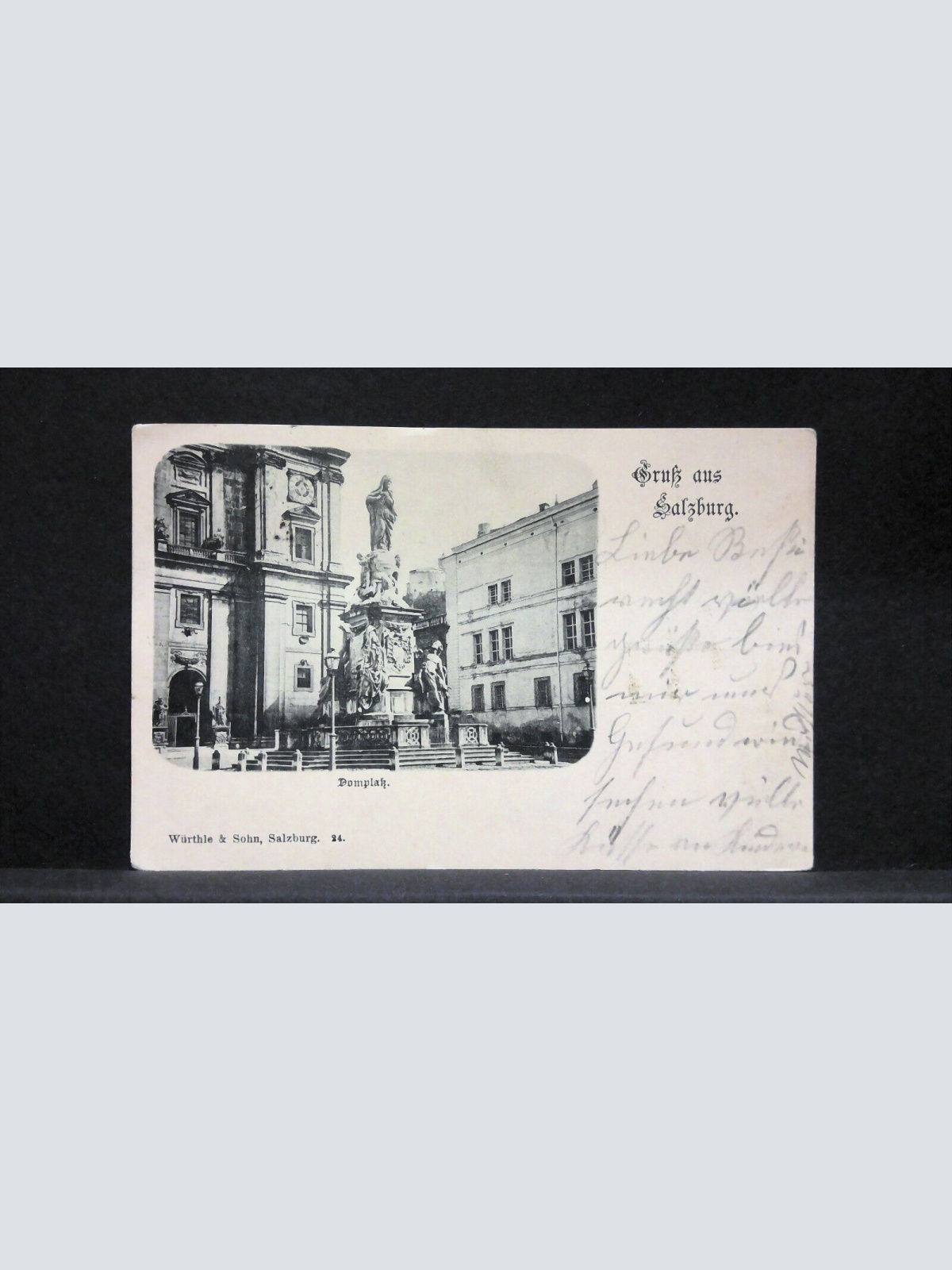 Gruß aus Salzburg Domplatz JW2134
