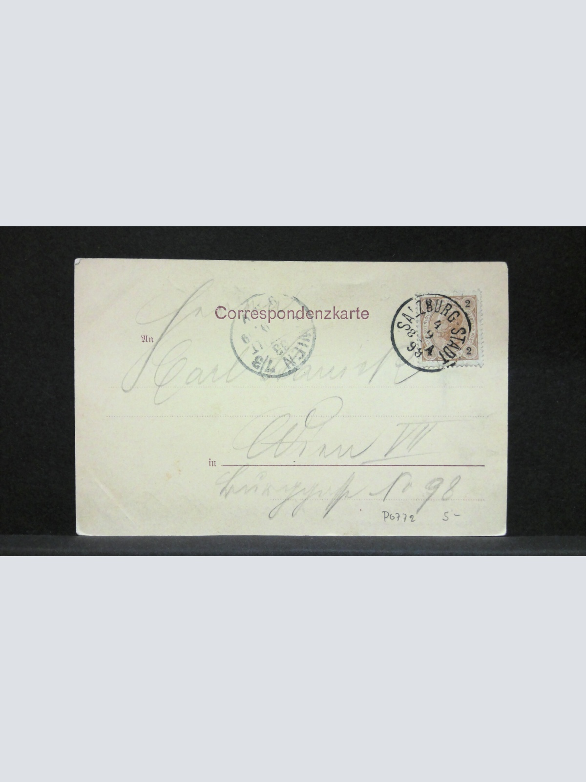 Gruss aus Salzburg Hohensalzburg und Umgebung JW7170