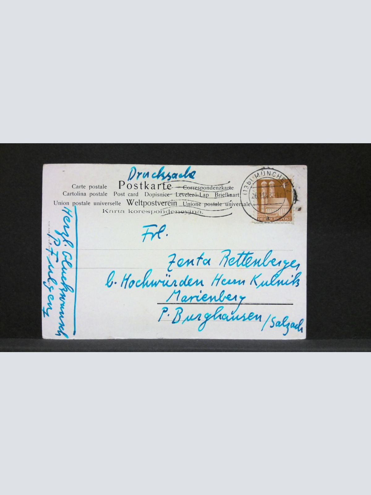 Kreuzgang Altötting Deutschland Engel Zeichnung JW165441