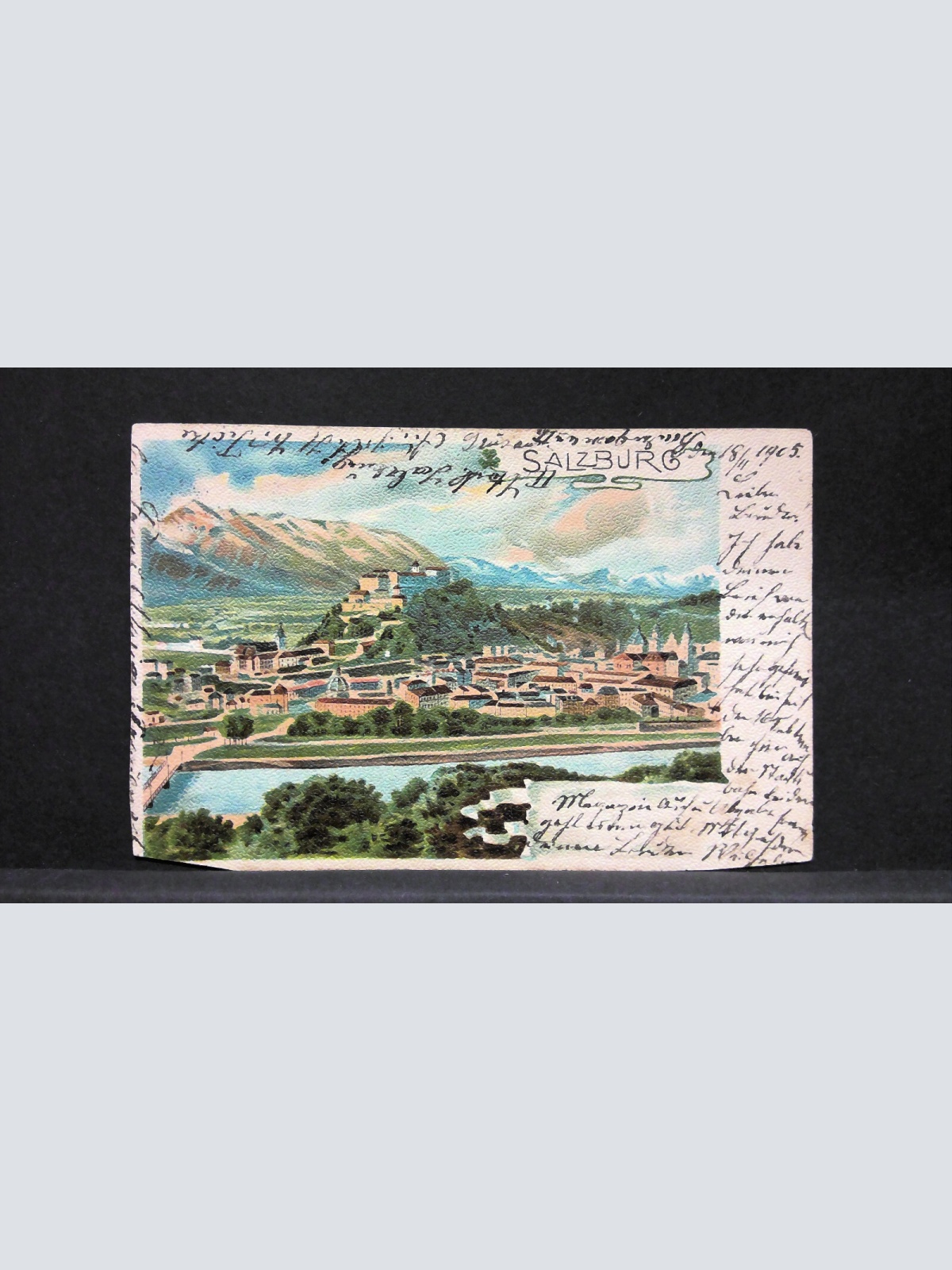 Salzburg Schloss Hohensalzburg 1905 JW165773