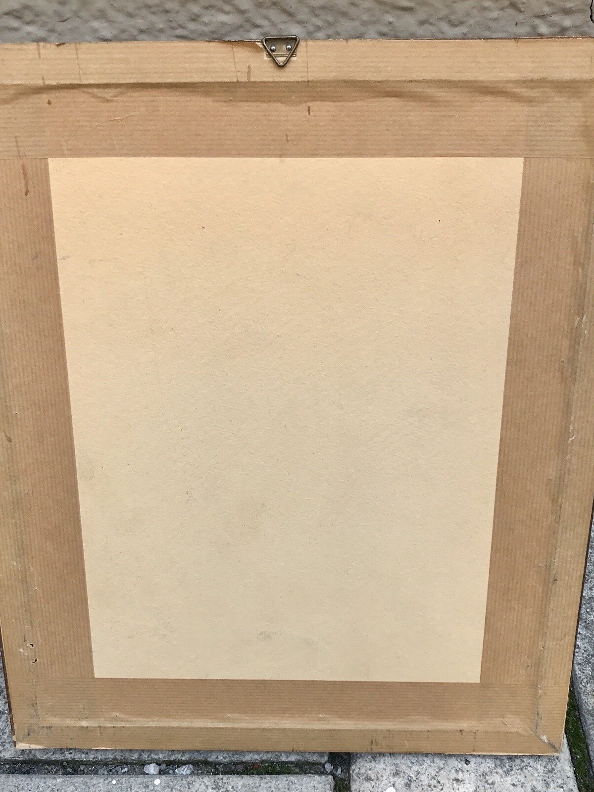 Nostalgie bild, Köpfung, Antiqu, 32,5 x 39 Inkl Rahmen (300013)