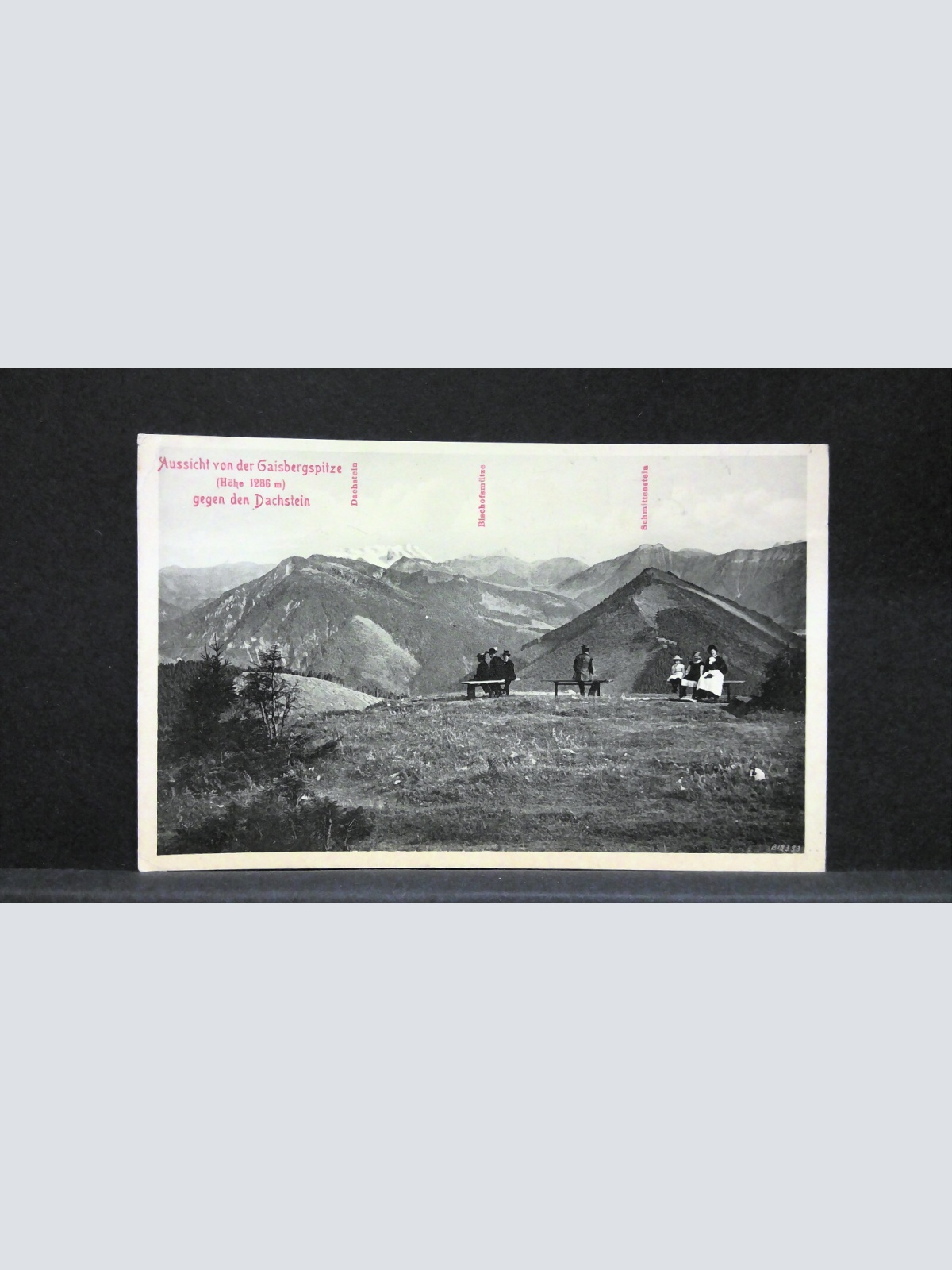 Aussicht von der Gaisbergspitze gegen den Dachstein JW5691