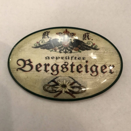 K&k nostalgie flaschenöffner magnetisch bergsteiger 7x4,5cm