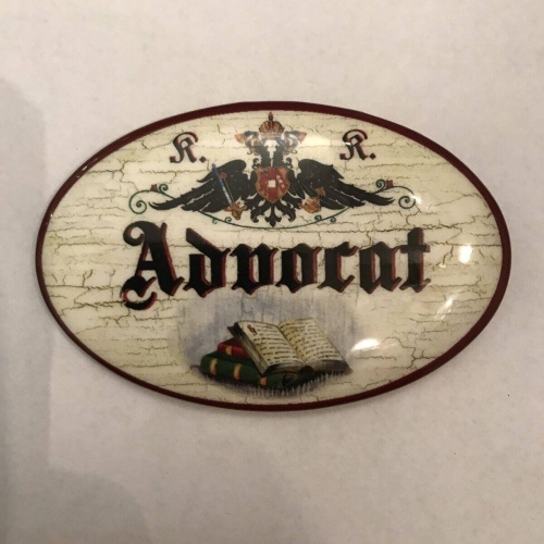 K&k nostalgie flaschenöffner magnetisch advocat 7x4,5cm