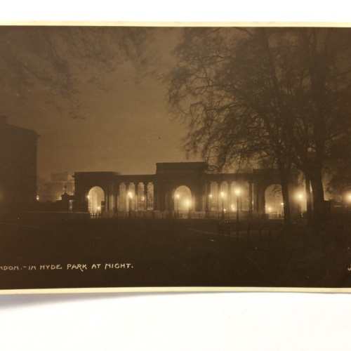 London - In Hyde Park at Night - Bei Nacht - England 40192 TH