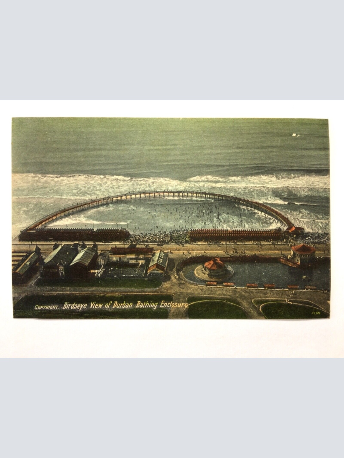Durban - Birdseye View Bathing Enclosure - Strand - England Südafrika 40250 TH