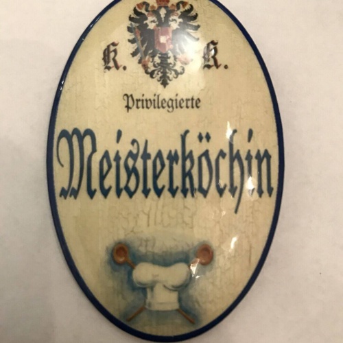 K&k nostalgie flaschenöffner magnetisch meisterköchin 7x4,5cm