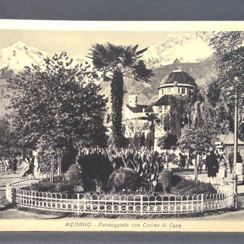 Merano Passeggiata con Casino di Cura JW 650452 C