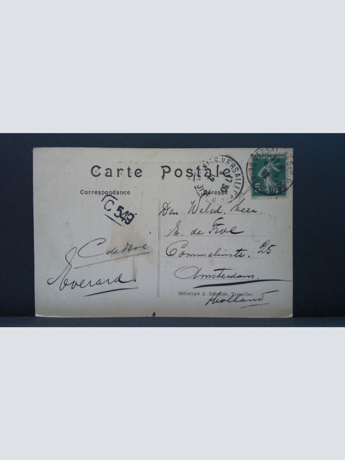 Versailles L'Orangerie et la piece d'eau des Suisses JW 650399 C