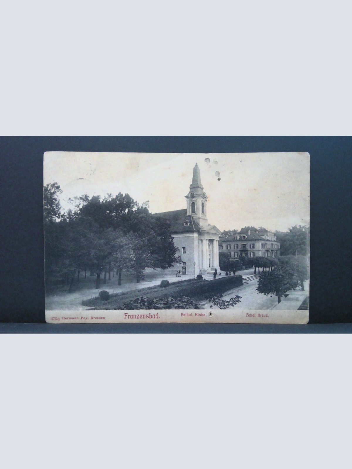 Franzensbad Katholische Kirche Hotel Kreuz JW 650407 C