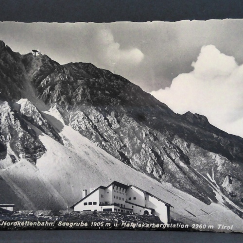 Innsbruck Nordkettenbahn Seegrube Hafelekarbergstation Tirol JW 650411 C