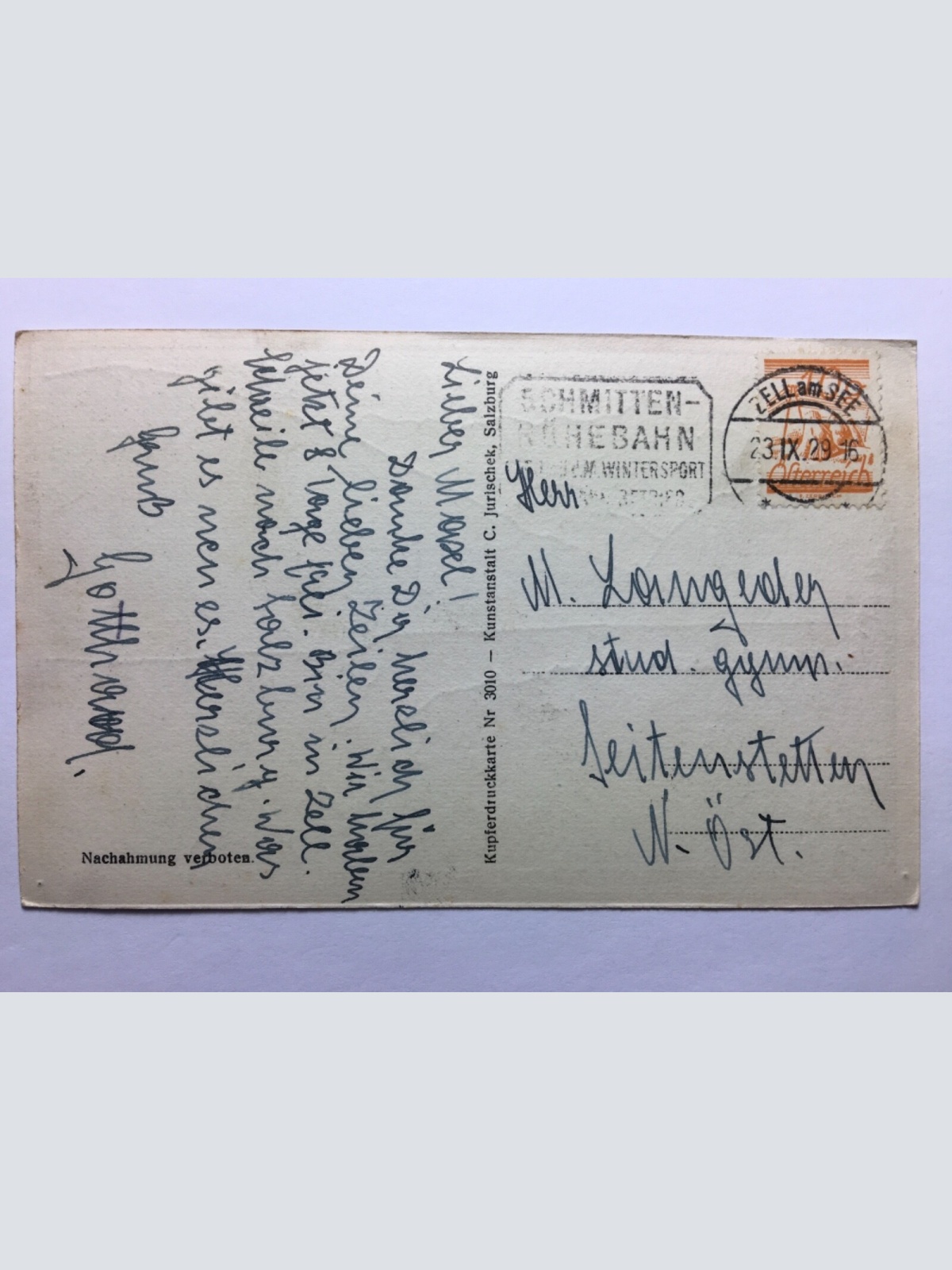 Zell am See mit dem Kitzsteinhorn 11086