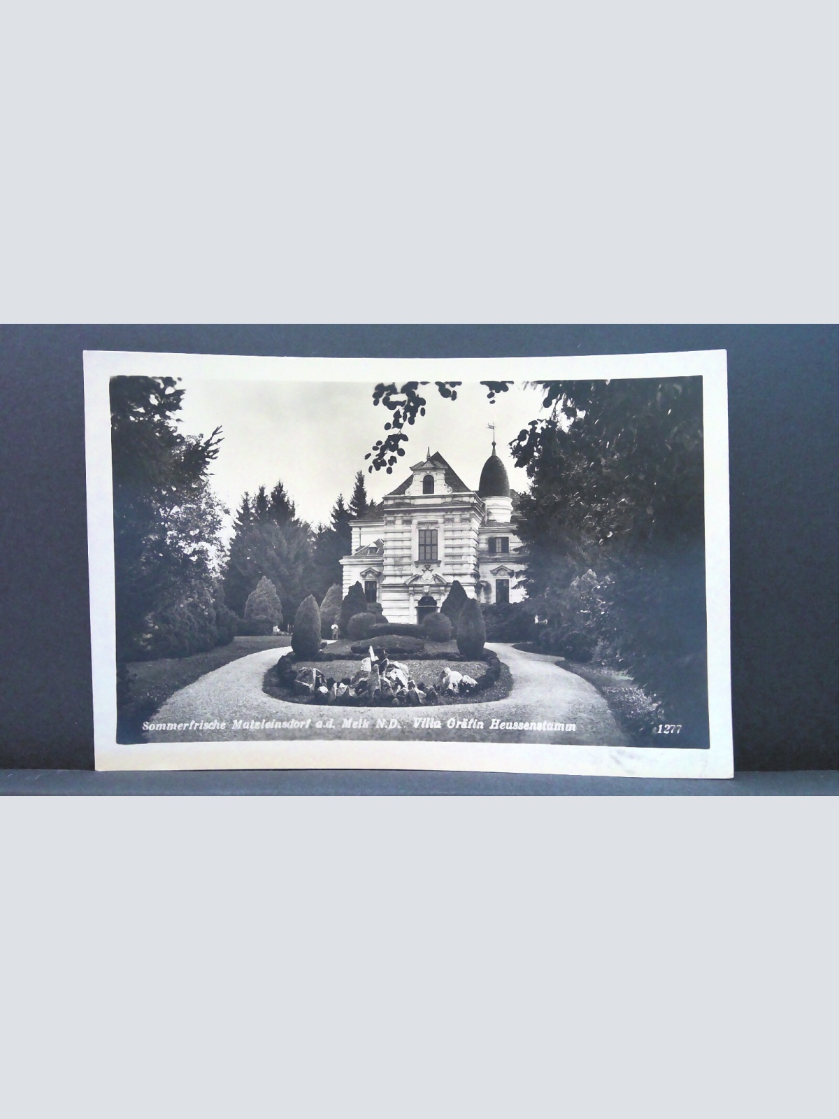 Matzleinsdorf an der Melk Niederösterreich Villa gräfin Heussenstamm JW 650258 C