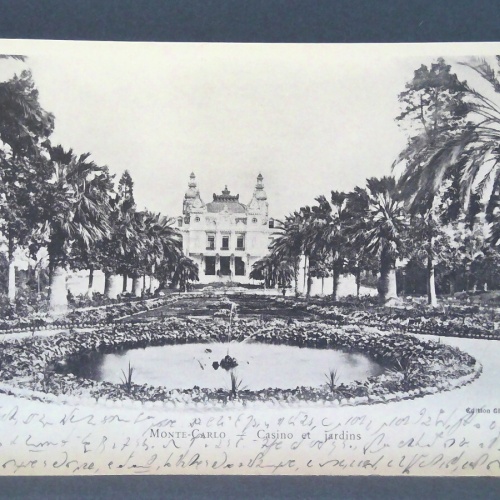 Monte Carlo Casino et Jardins JW 800095 C