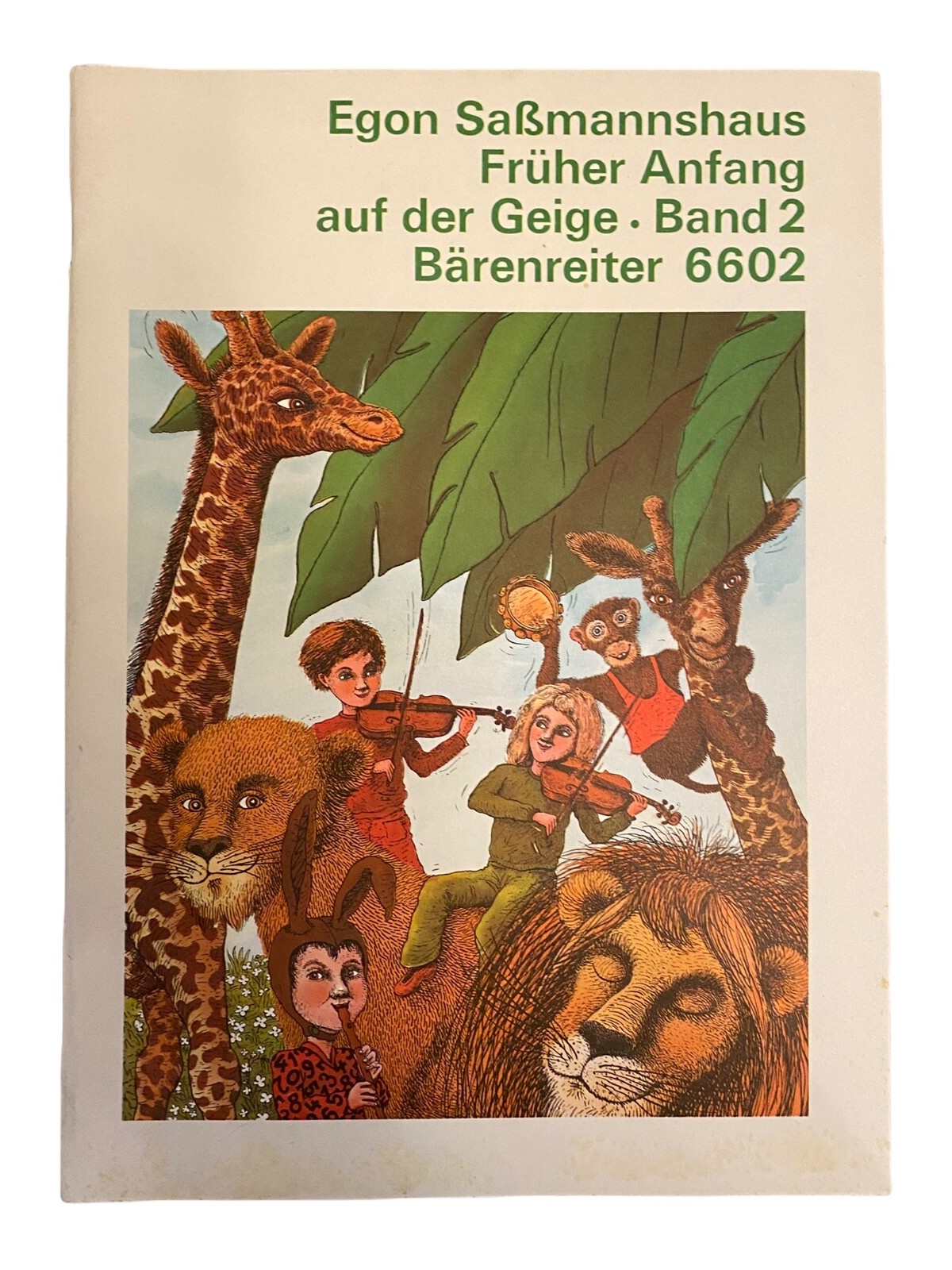 1760 Egon Saßmannshaus FRÜHER ANFANG AUF DER GEIGE. BAND 2