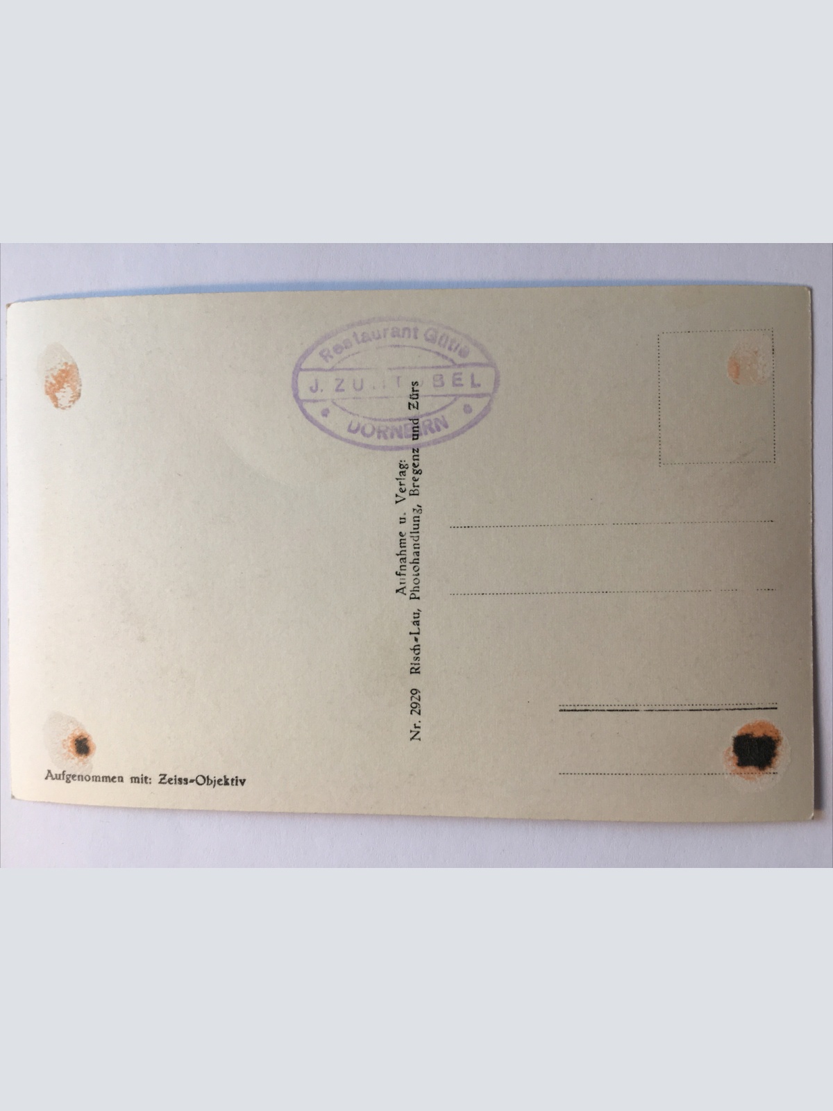 Alploch b/ Dornbirn, Vorarlberg. 552