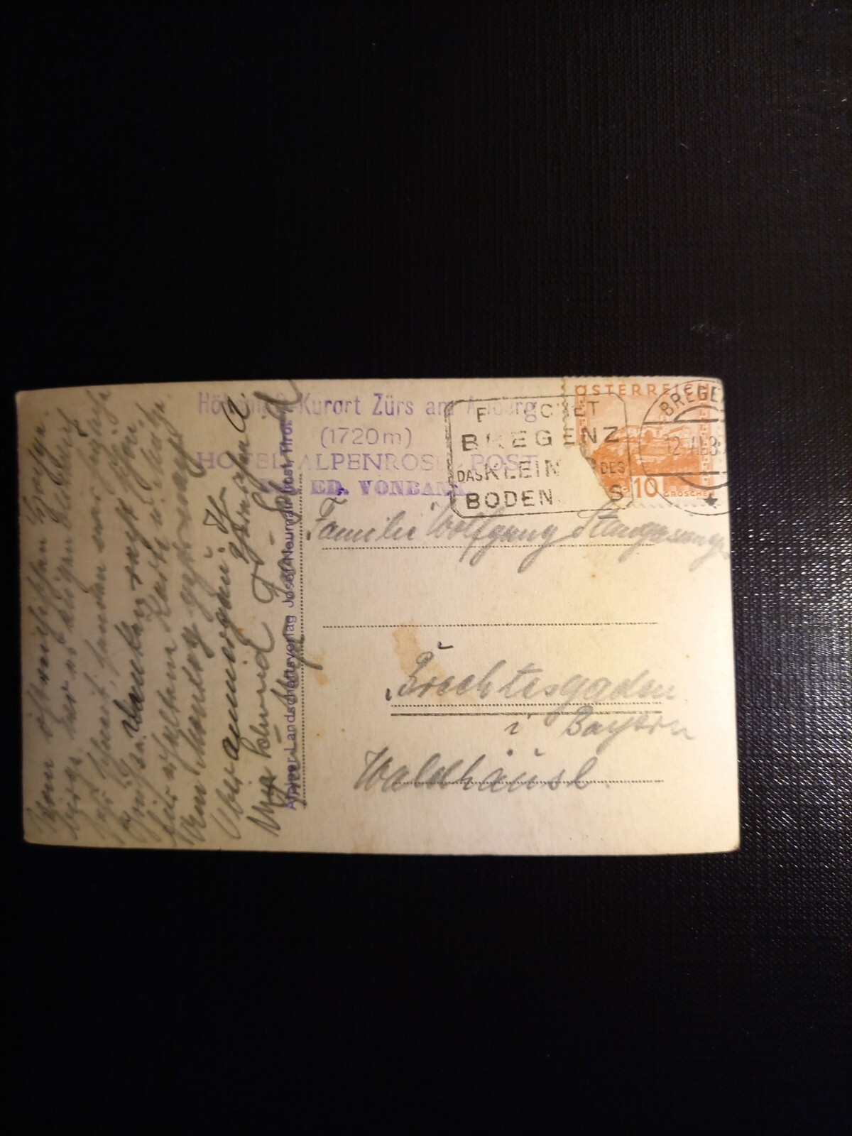 Flexenstrasse Zürs 410564 gr A