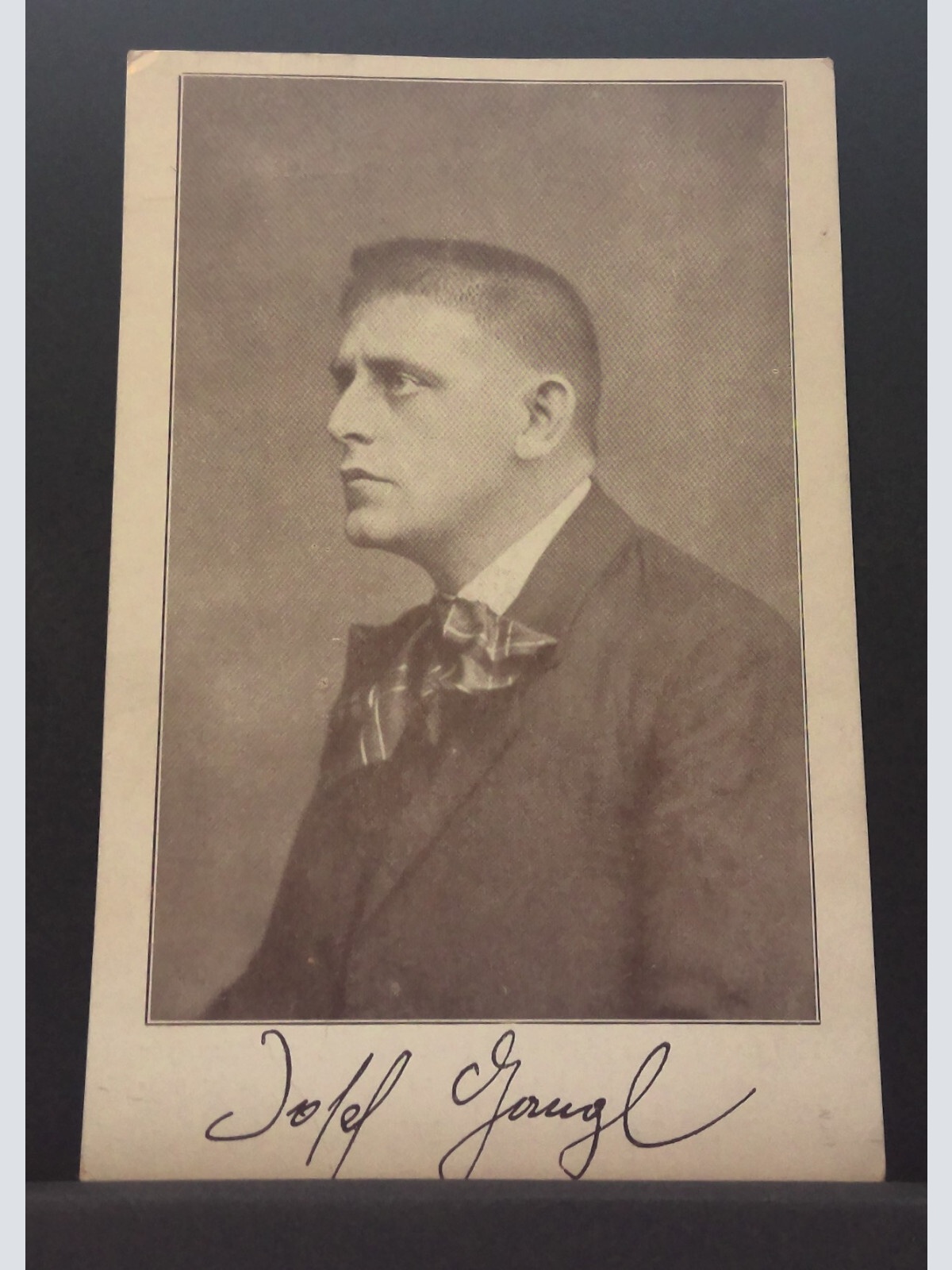 Josef Gangl Schriftsteller Porträt JW 650465 C