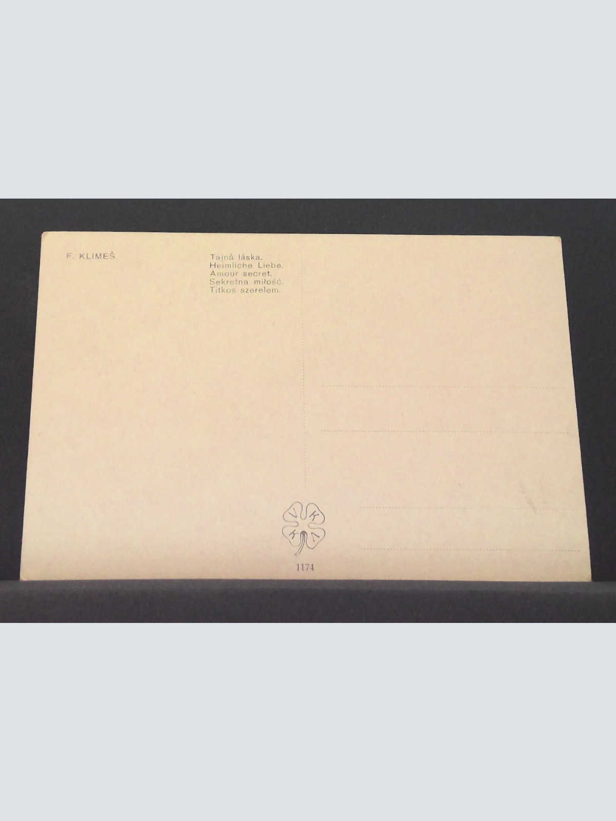 F Limes Heimliche Liebe Amour secret Romeo & Julia Mond Gemälde JW 650395 C