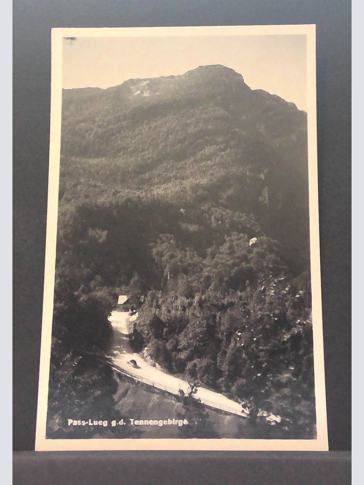 Pass Lueg gegen Tennengebirge JW 650440 C
