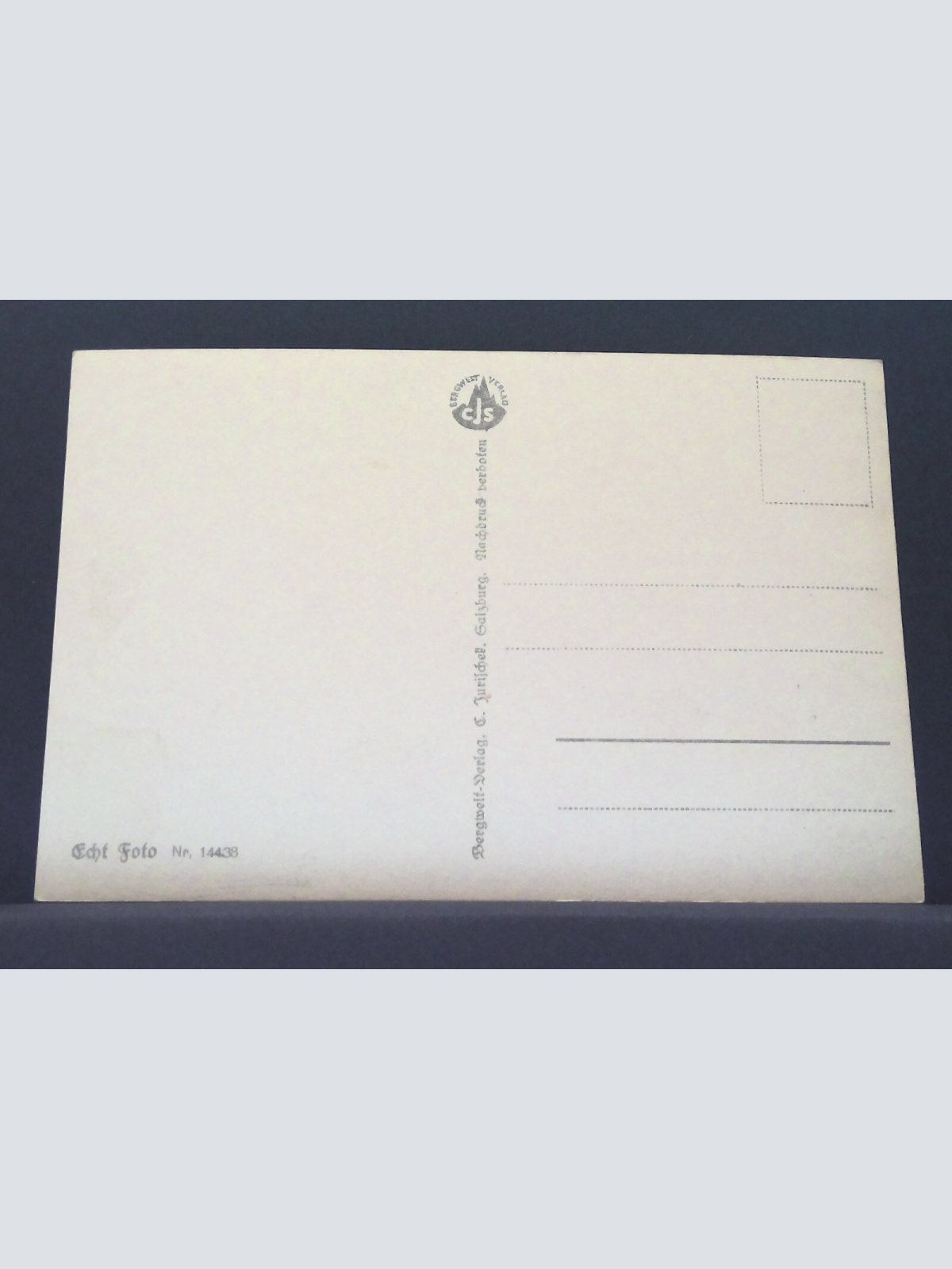 Pass Lueg gegen Tennengebirge JW 650440 C