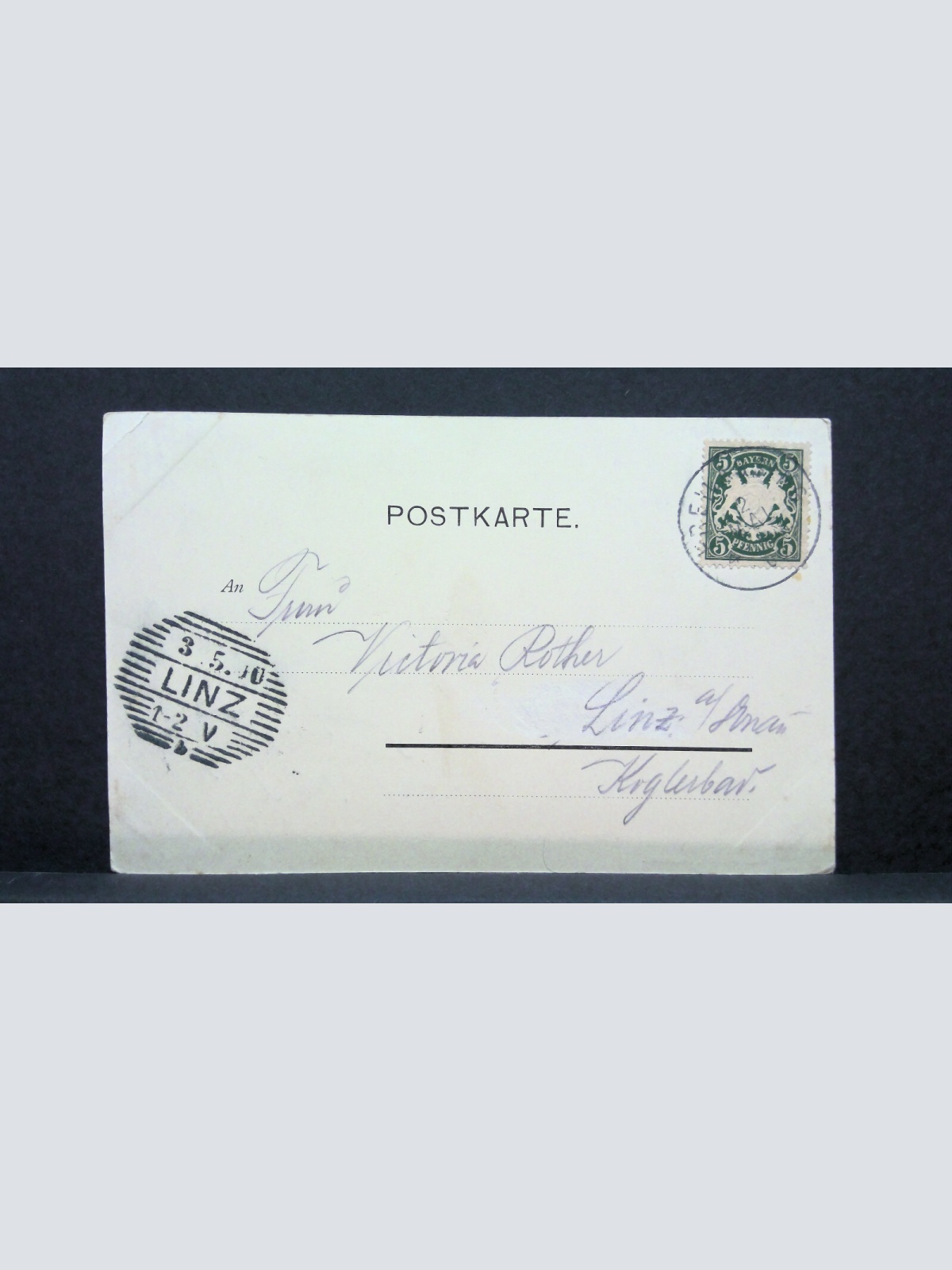 Gruß aus Foecherer in Freilassing Carl Oertel JW 500249 C