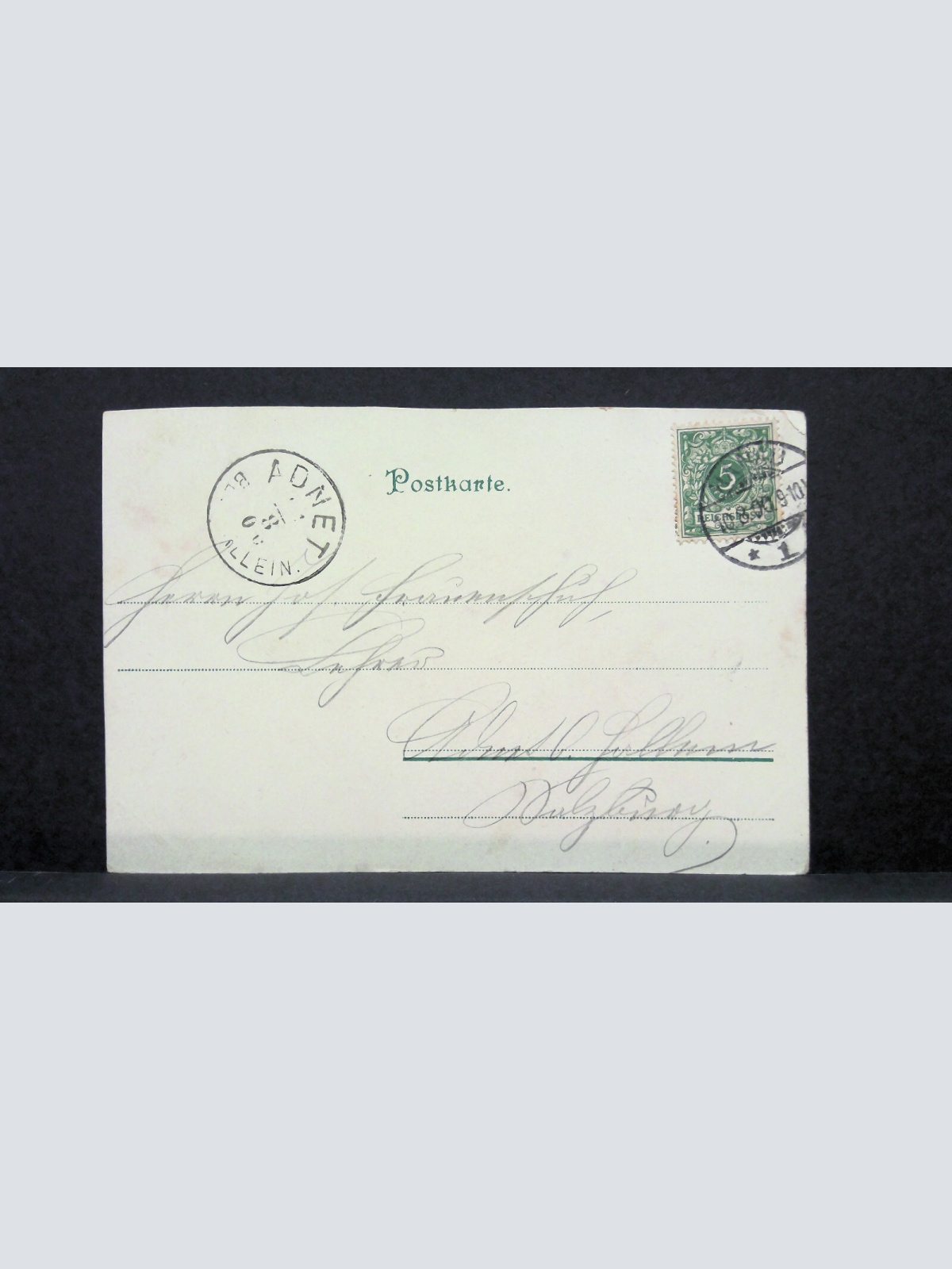 Gruß aus Hanau Denkmal Brüder Grimm Schloss Philippsruhe JW 500257 C