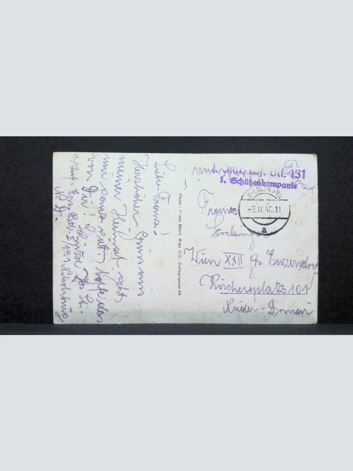 Nikolsburg Niederösterreich JW 500260 C