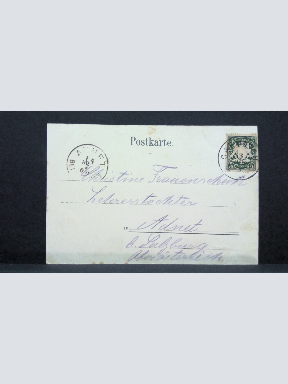 Rissersee mit Zugspitze Bayern JW 500255 C