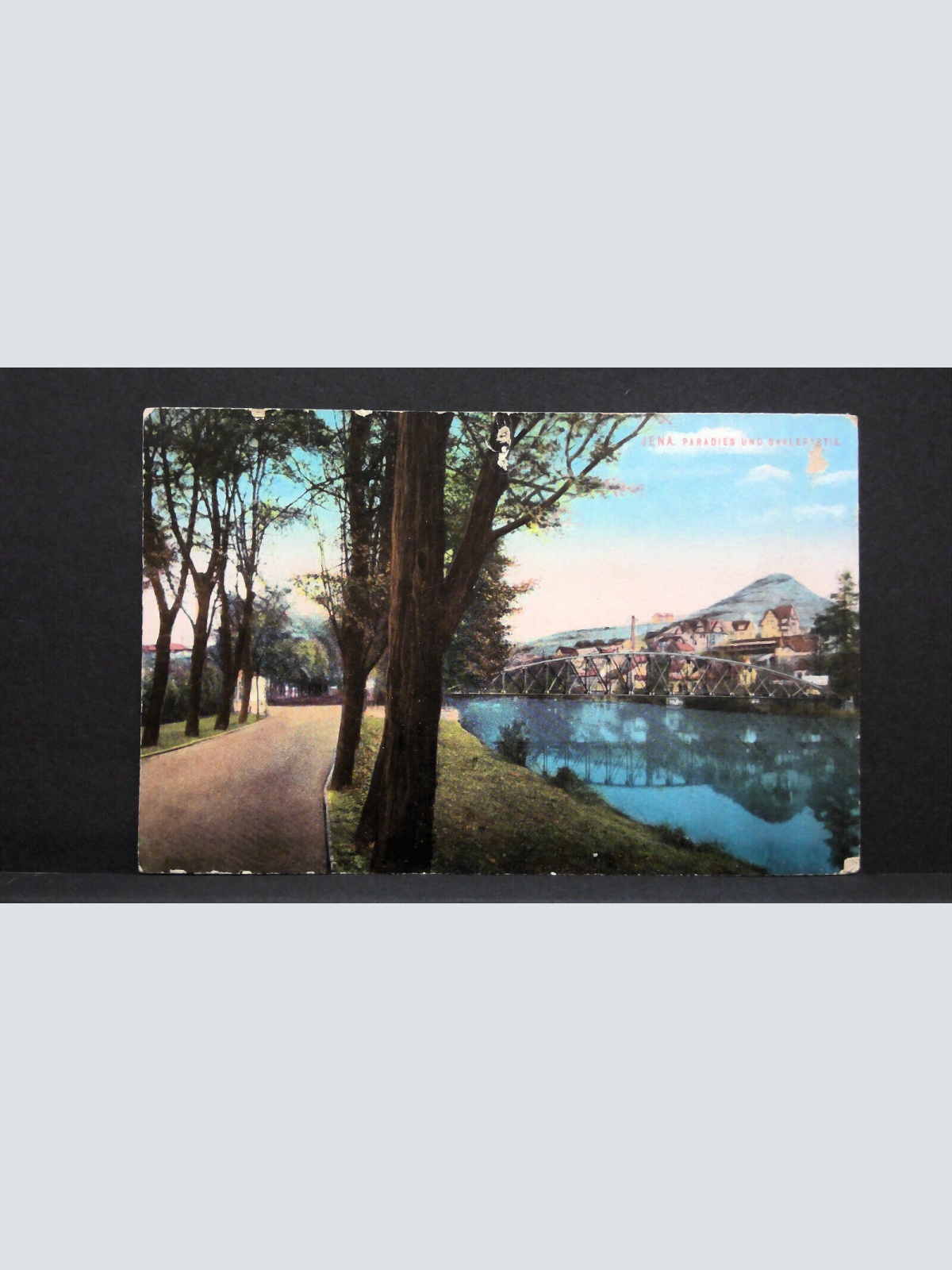 Jena Paradies und Saalepartie Gemälde JW 500263 C