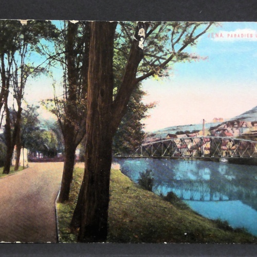 Jena Paradies und Saalepartie Gemälde JW 500263 C