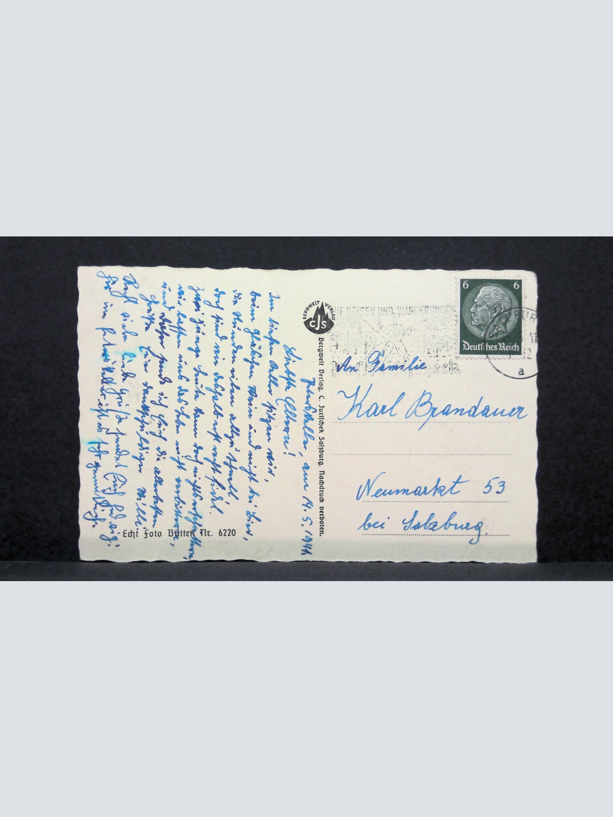 Salzburger Sitfskeller St Peter Richardstübl JW 0131 C