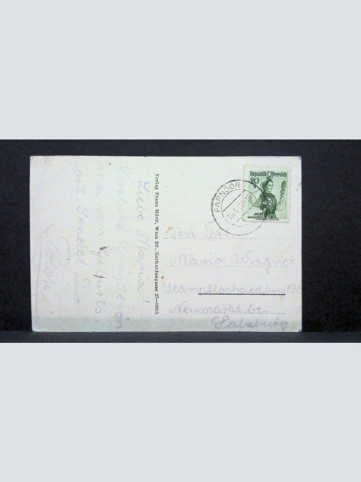 Parndorf bei Bruck an der Leitha Burgenland JW 800116 C