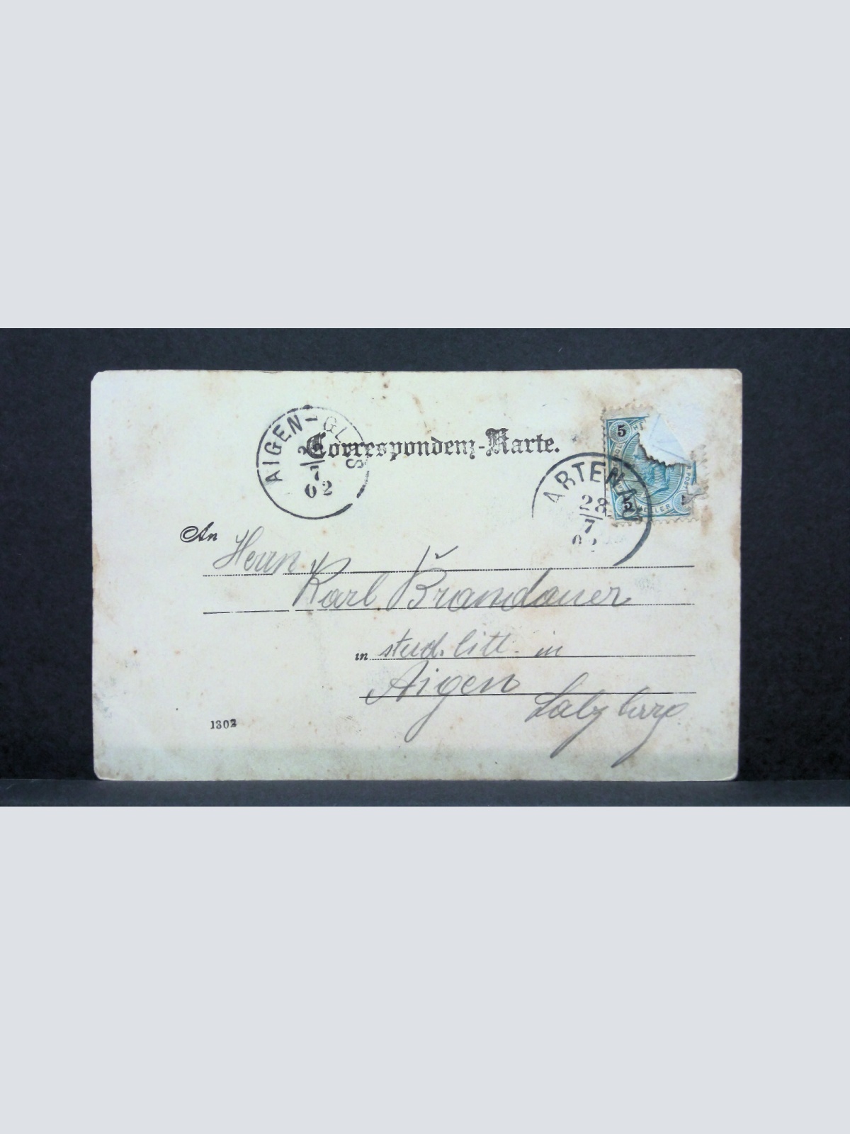 Gruß vom Königsee Bayern JW 800128 C