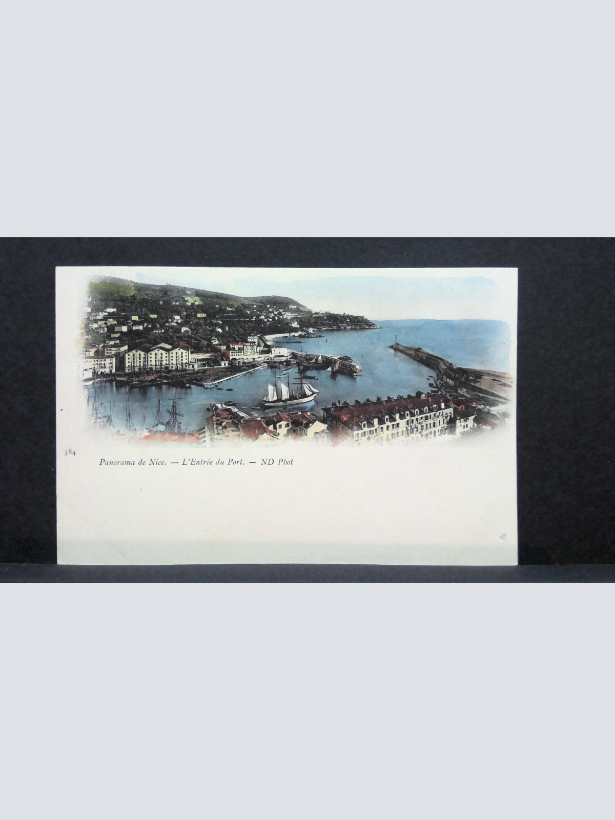 Panorama de Nice L'Entree du Port JW 800092 C