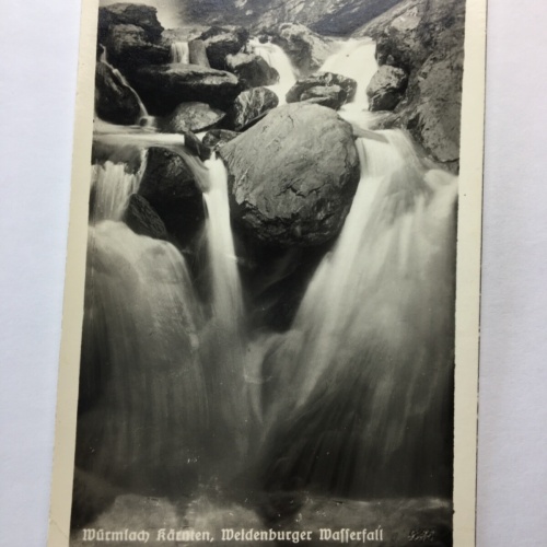Würmlach Kärnten - Weidenburger Wasserfall 11065