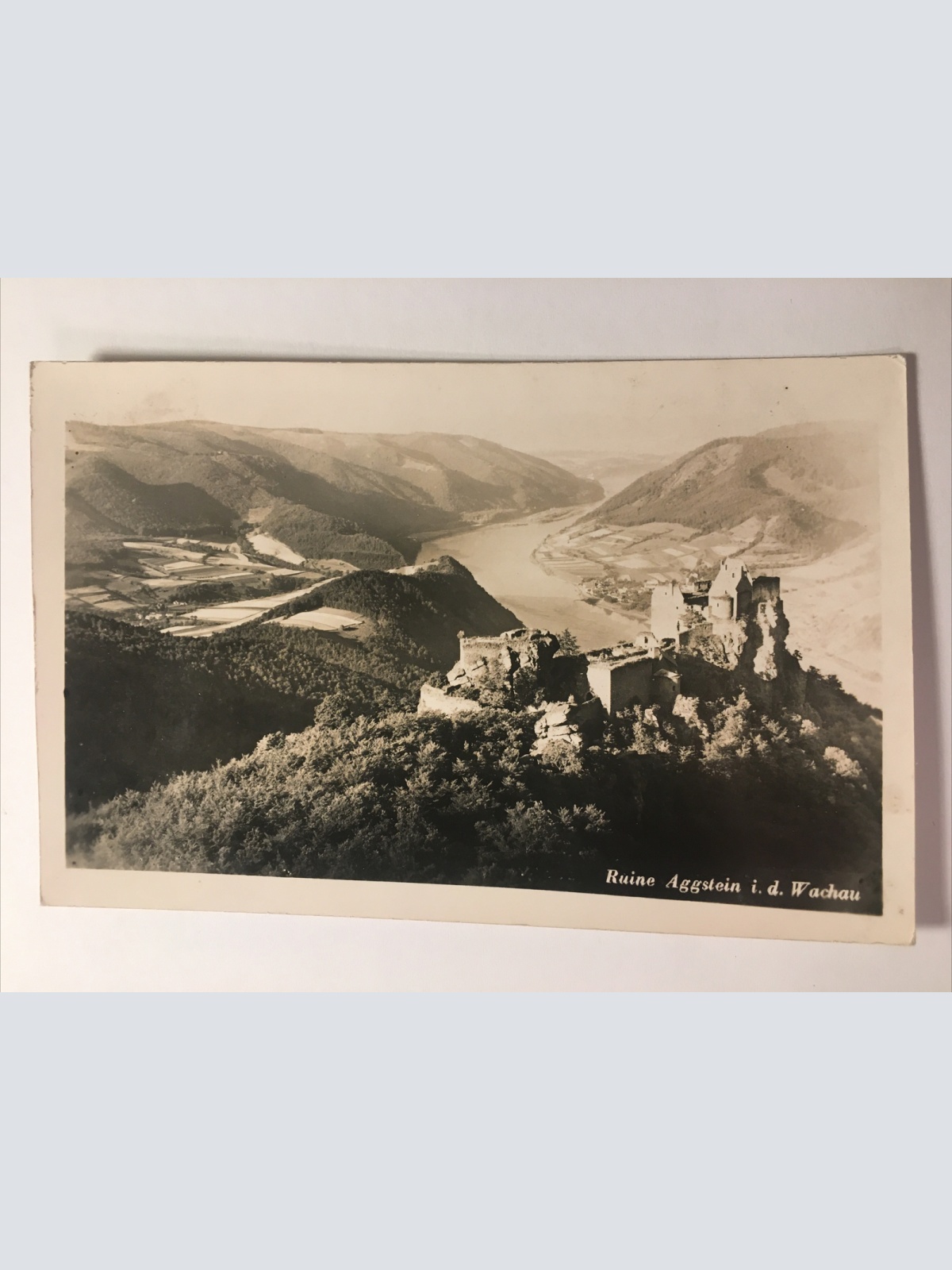 Ruine Aggstein i. d. Wachau. 538. ShNö
