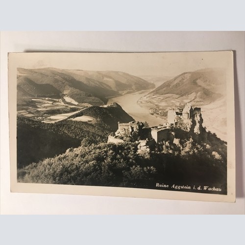 Ruine Aggstein i. d. Wachau. 538. ShNö