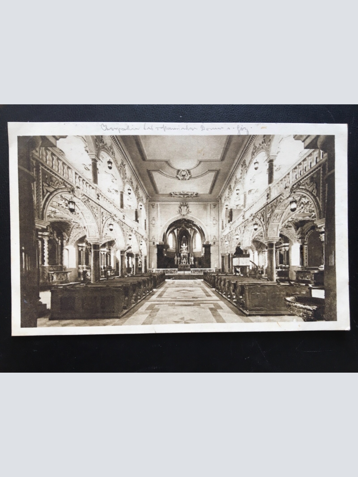 Görz - Im Inneren des Doms - Kanzel Saal Bänke - Gorizia Il Duomo 270080 TH